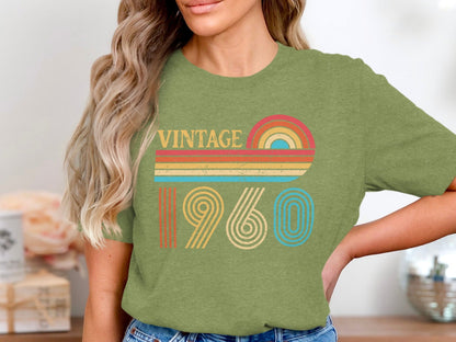 Retro Vintage 1960 Graphic Design Cool Style T-Shirt- Cloud 16 Clothing Co.- {{Product type}}