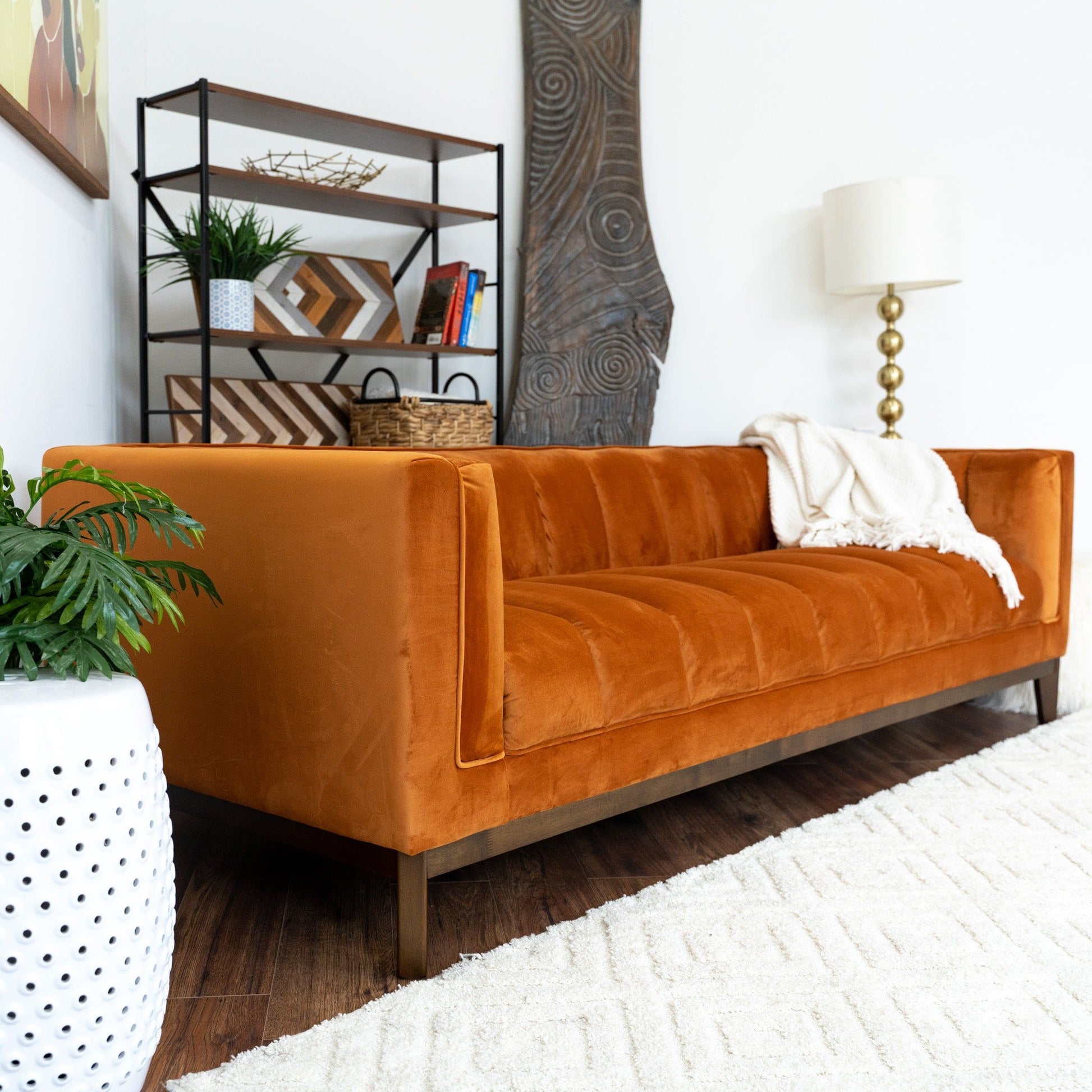 Melissa - Mid Century Modern Sofa- HouseOfZazla- {{Product type}}