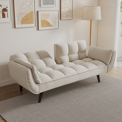 Sofa Soft Two Armrests Throw Pillow Pillow Comfortable Fit Apartment Bedroom Small Space- Unique Piece Furniture- {{Product type}}