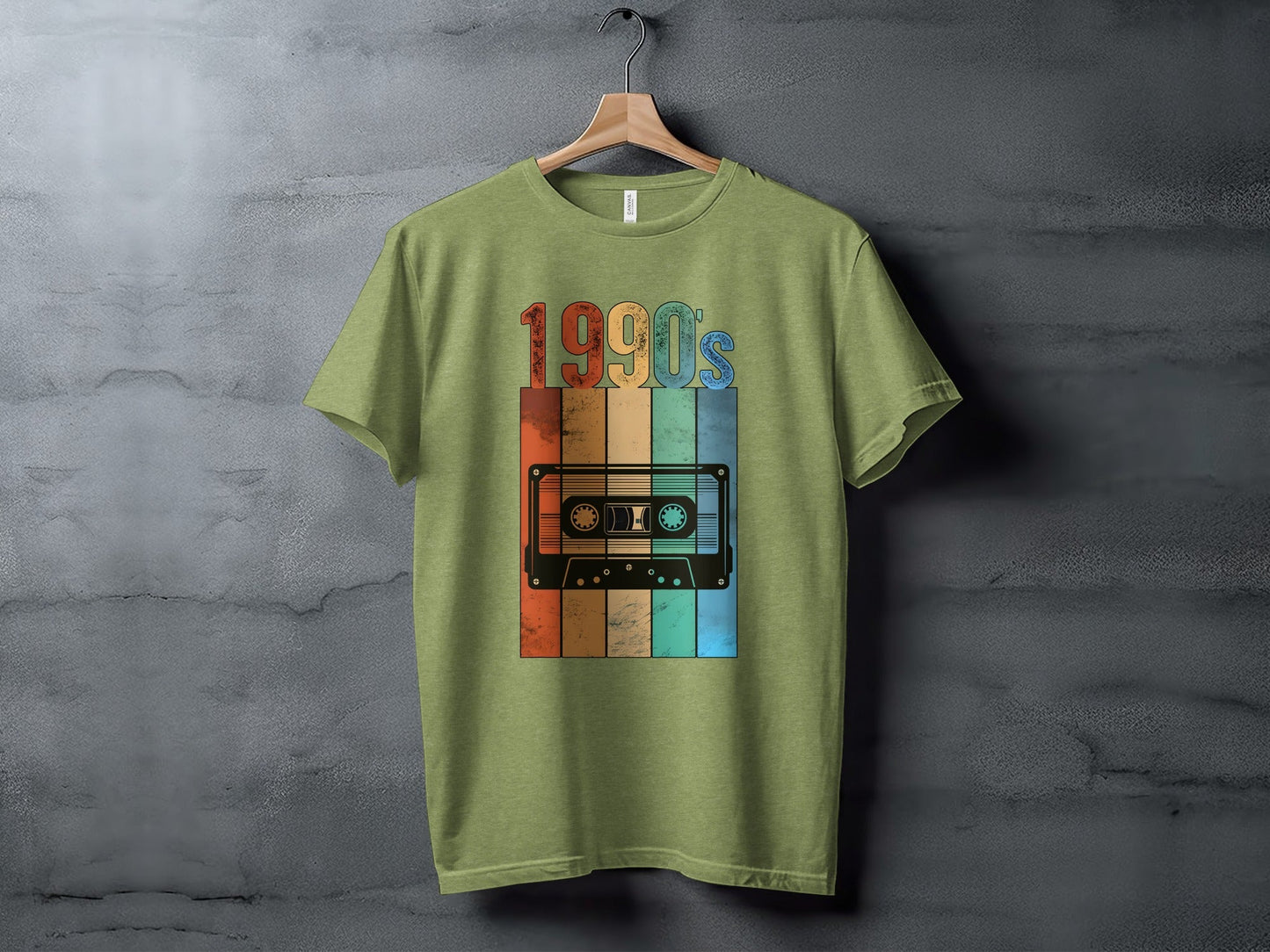 Vintage Cassette Tape with 1990s Design Retro T-Shirt- Cloud 16 Clothing Co.- {{Product type}}