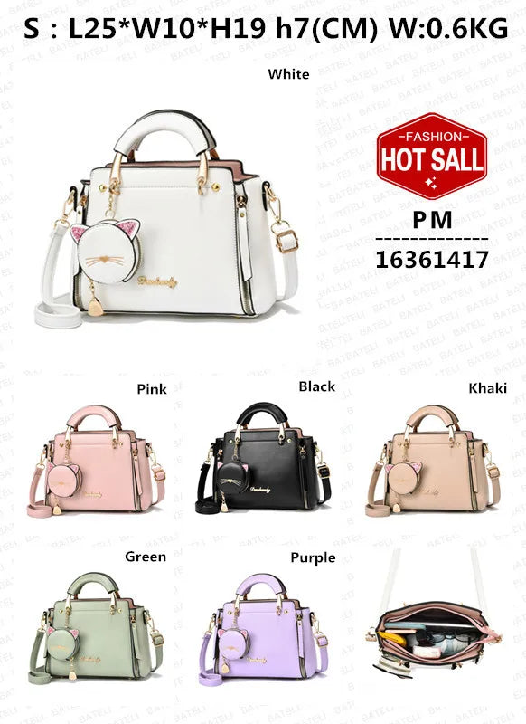 Ladies Leather Handbags Bags for Women