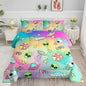 Galactic Dreams Kids Comforter Set - Alien Twin 68x86inches - comforter