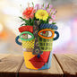 Outdoor Courtyard Crafts Funny Flowerpot Decoration - Common Style - 0