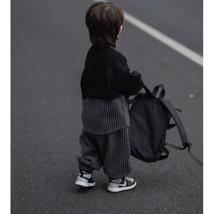 Boys Shirt and Pants Two-Piece Set