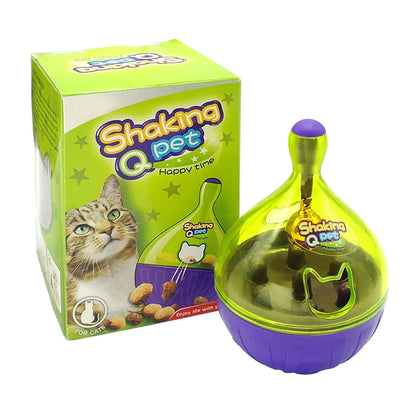 Interactive Tumbler Cat Food Feeder - Kia Day Design