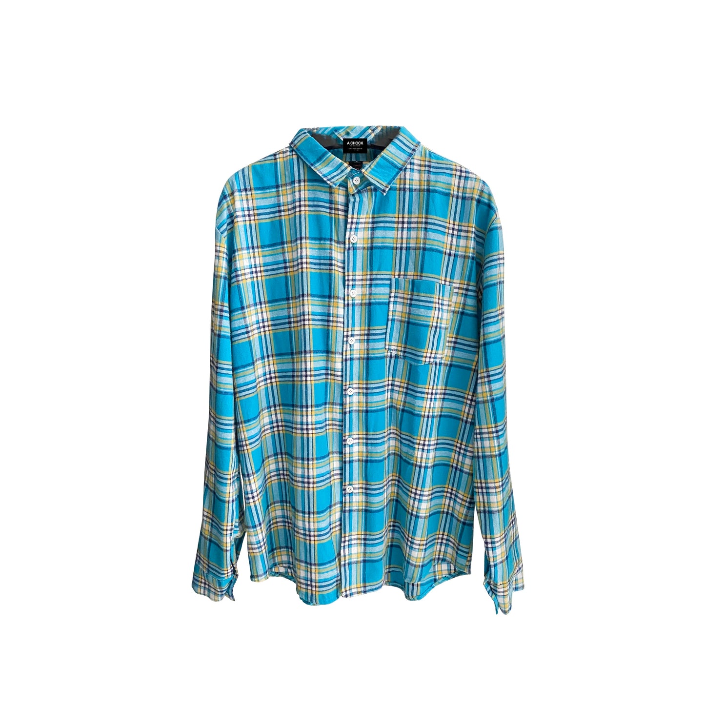 Spring Vintage American Street Style Shirt - Blue L - shirt