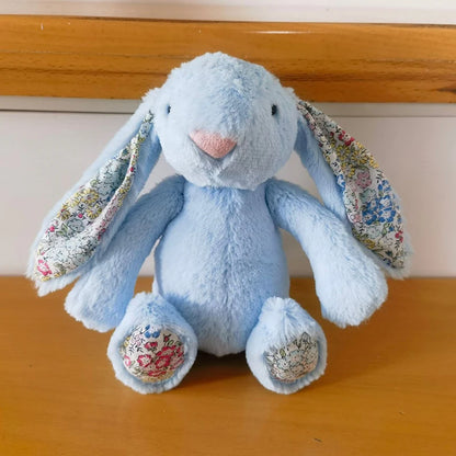 25CM Stuffed Easter Bunny blue