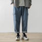 Trendy Japanese Loose Fit Jeans - Blue XXL - jeans