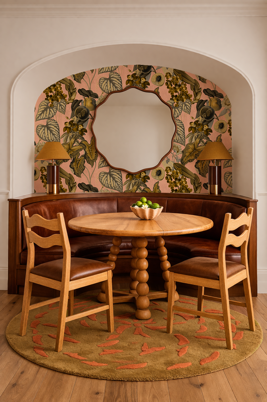 Cali Tropicale Wallpaper Peach and Yellow - - Wallpaper