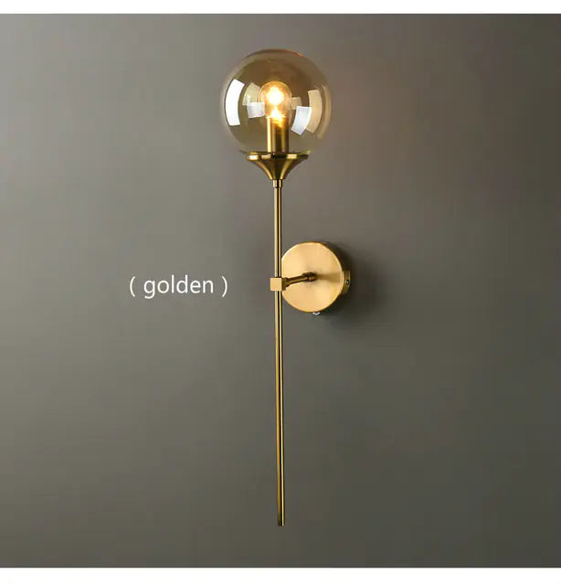 Modern Glass Wall Lamp