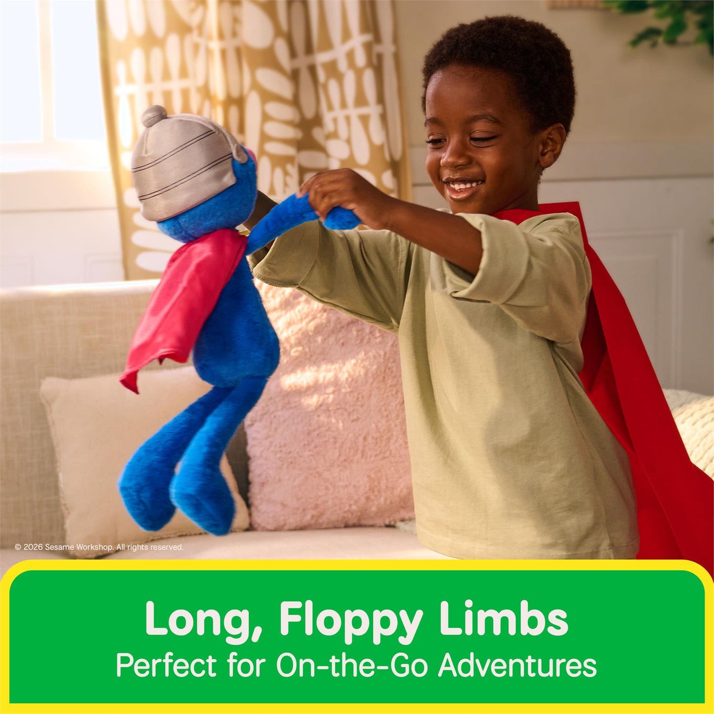 GUND Toothpick Super Grover - - Toy Shoppe >> Plush