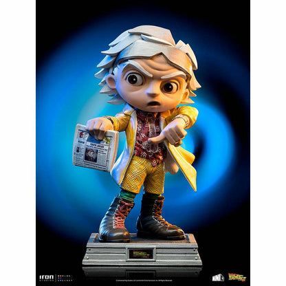 Iron Studios Back to the Future Part II Doc Brown Mini Co. Collectible Figure- Back to the Future™- {{Product type}}
