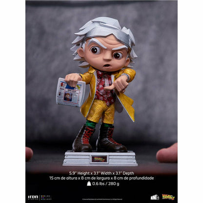 Iron Studios Back to the Future Part II Doc Brown Mini Co. Collectible Figure- Back to the Future™- {{Product type}}