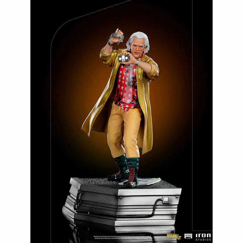 Iron Studios Back to the Future Part II Doc Brown 1:10 Scale Statue- Back to the Future™- {{Product type}}