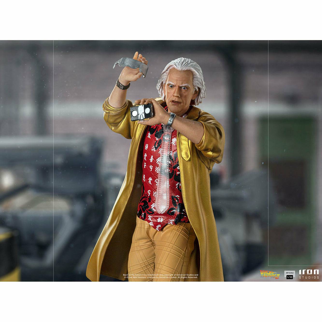 Iron Studios Back to the Future Part II Doc Brown 1:10 Scale Statue- Back to the Future™- {{Product type}}