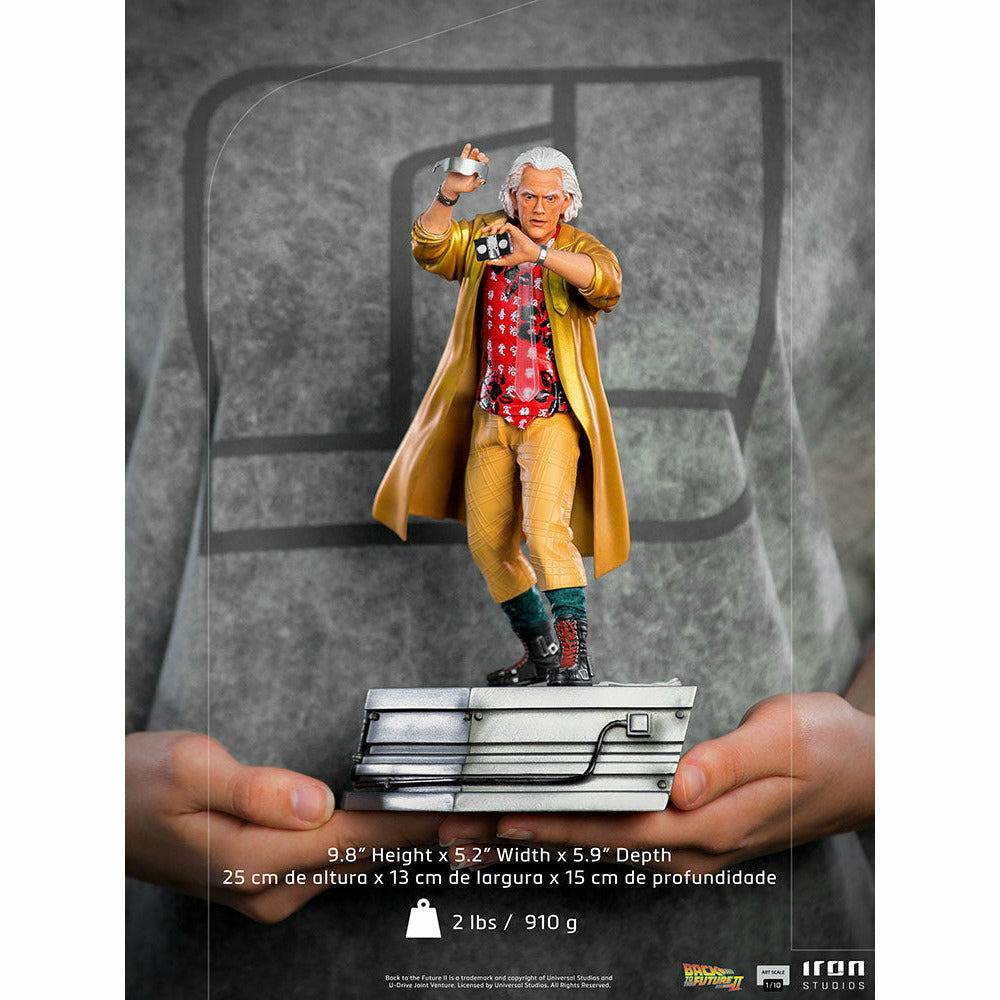 Iron Studios Back to the Future Part II Doc Brown 1:10 Scale Statue- Back to the Future™- {{Product type}}