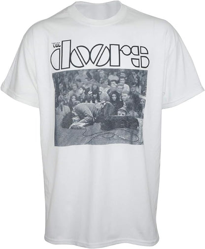 Doors Jim Morrison on Stage Mens T-shirt- Vintage Merch- {{Product type}}