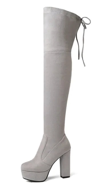 Women's Over the Knee Boots - Kia Day Design