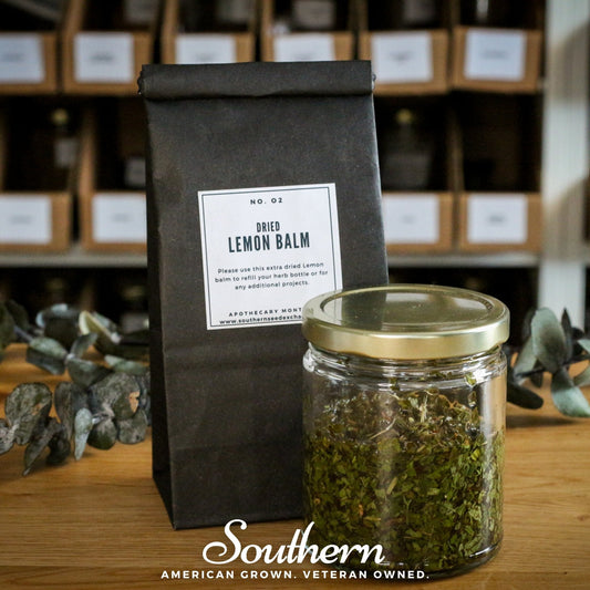Dried Lemon Balm – 2 Cups - - Dried Herbs
