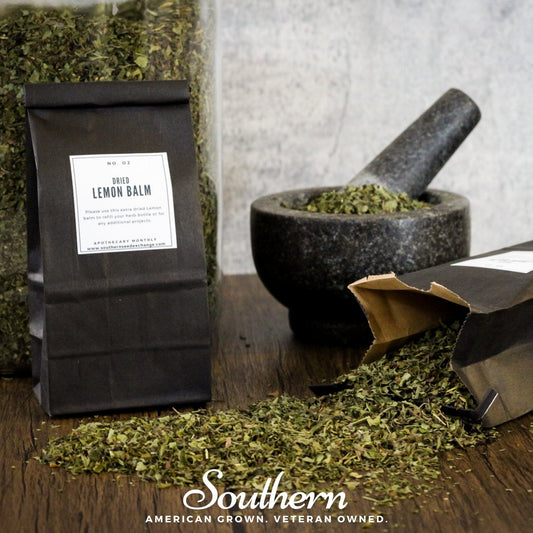 Dried Lemon Balm – 2 Cups - - Dried Herbs