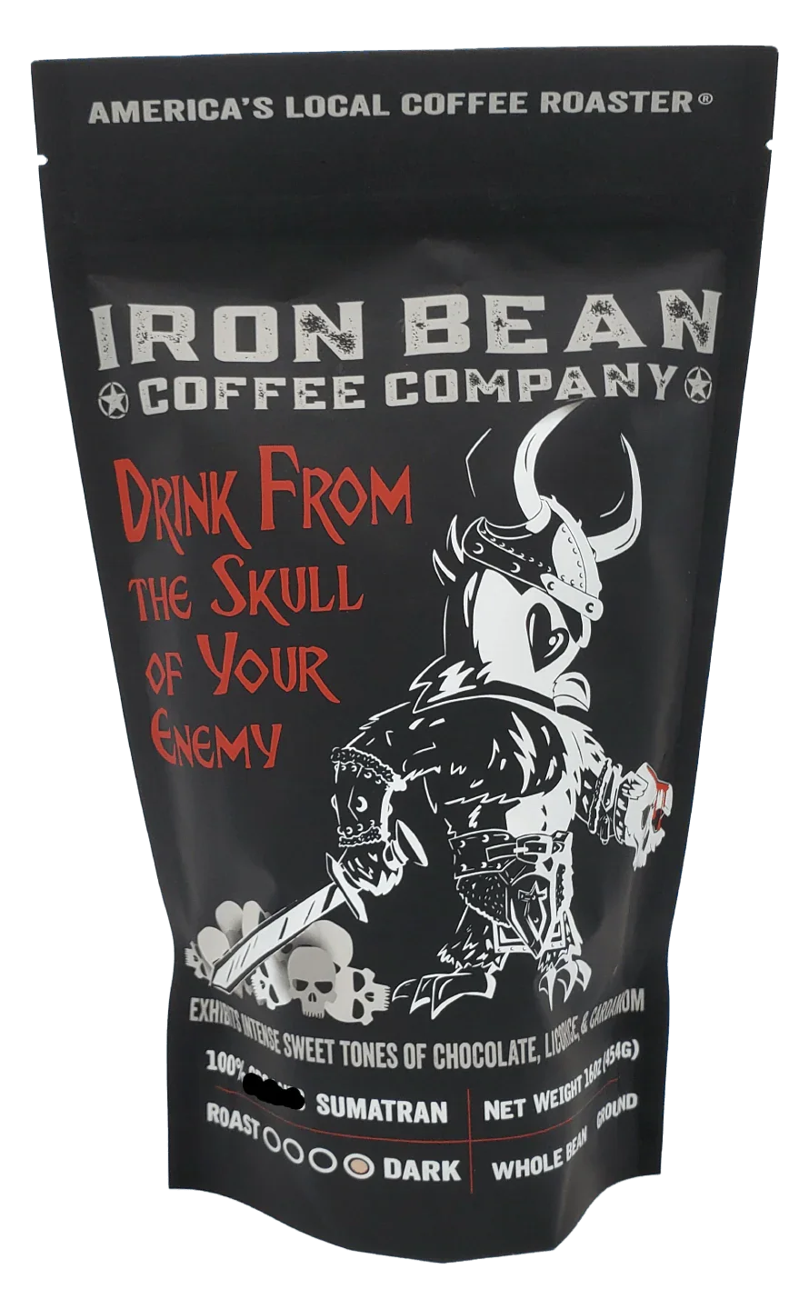 Drink From the Skull of Your Enemy - Dark Roast - 5lb Ground - Coffee