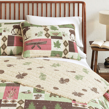 Wilder Collection Lodge Quilt Set - - Quilts