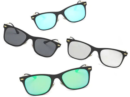 Classic Horn Rimmed Square Fashion Sunglasses Kia Day Design