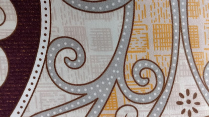 Tache Maroon Mandala Damask Duvet Cover Set Twin (2131) - - Duvet Cover