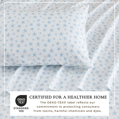 Coastal Printed Sheet Set - Newport Collection - - Bed Sheets
