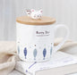 Cute Cat Ceramic Mug - Creative Cartoon Coffee Cup - 5 - Mug