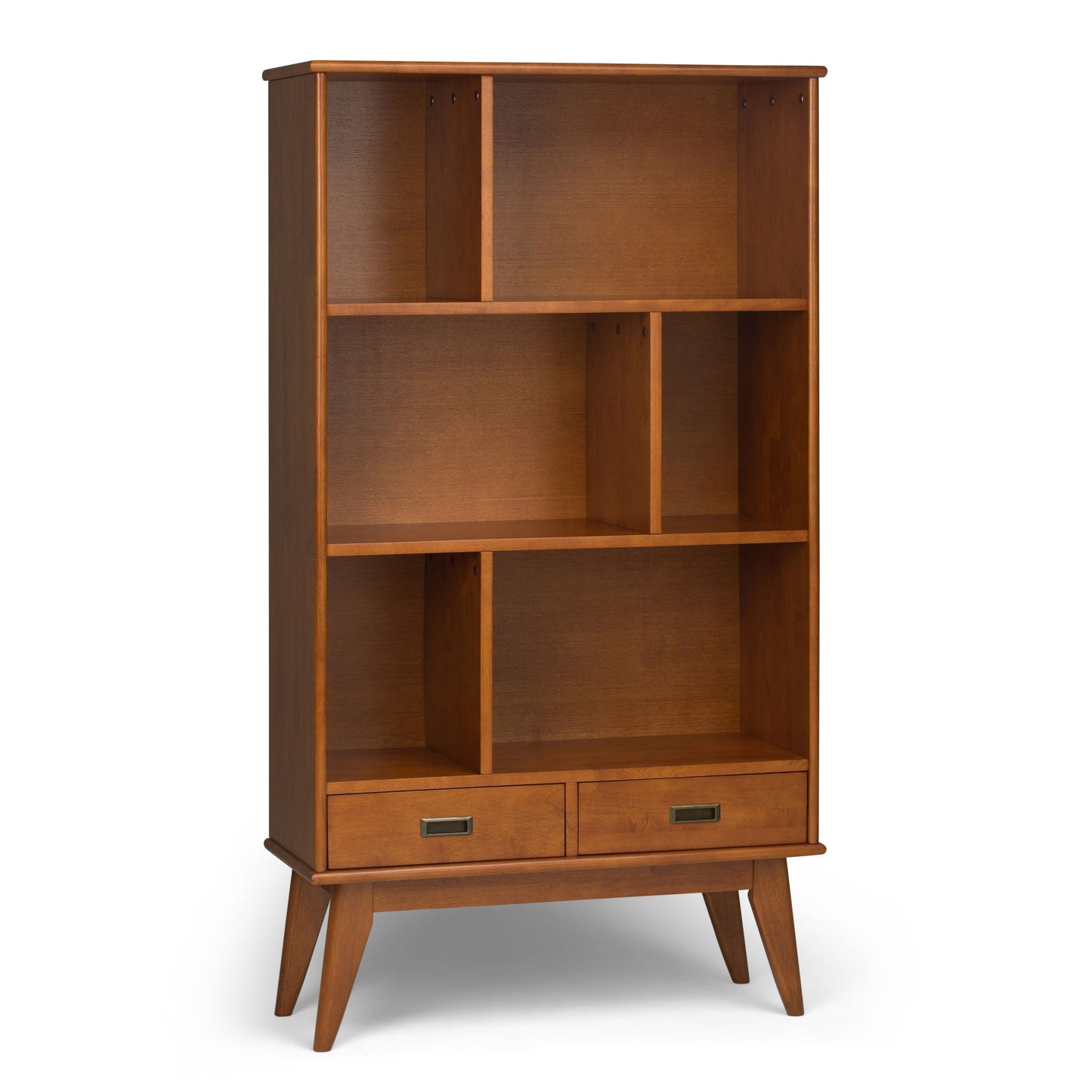 Draper - Mid Century Wide Bookcase And Storage Unit- Unique Piece Furniture- {{Product type}}