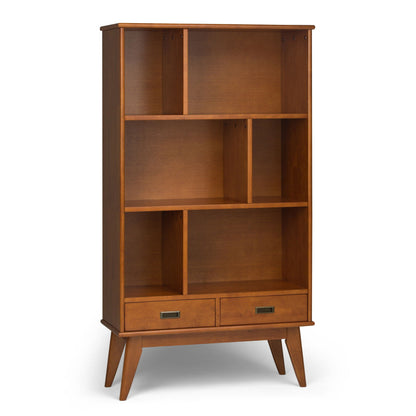 Draper - Mid Century Wide Bookcase And Storage Unit- Unique Piece Furniture- {{Product type}}