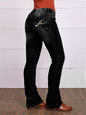 Chic Embroidered Womens Jeans - Black M - Women's Fashion - Women's Clothing - Bottoms - Jeans