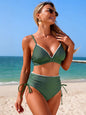 Scalloped Trim High-Waisted Swim Set- Shopimist- {{Product type}}