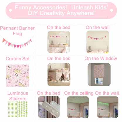 Jack - House Loft Bed With Slide And Curtain Set- HouseOfZazla- {{Product type}}