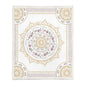 Chinese Floral Flannel Blanket – Soft Printed Throw in Multiple Sizes - 14 Style - Blankets