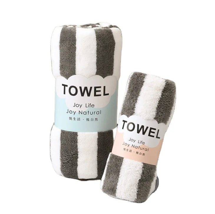 Highly Absorbent Fleece Towel Set