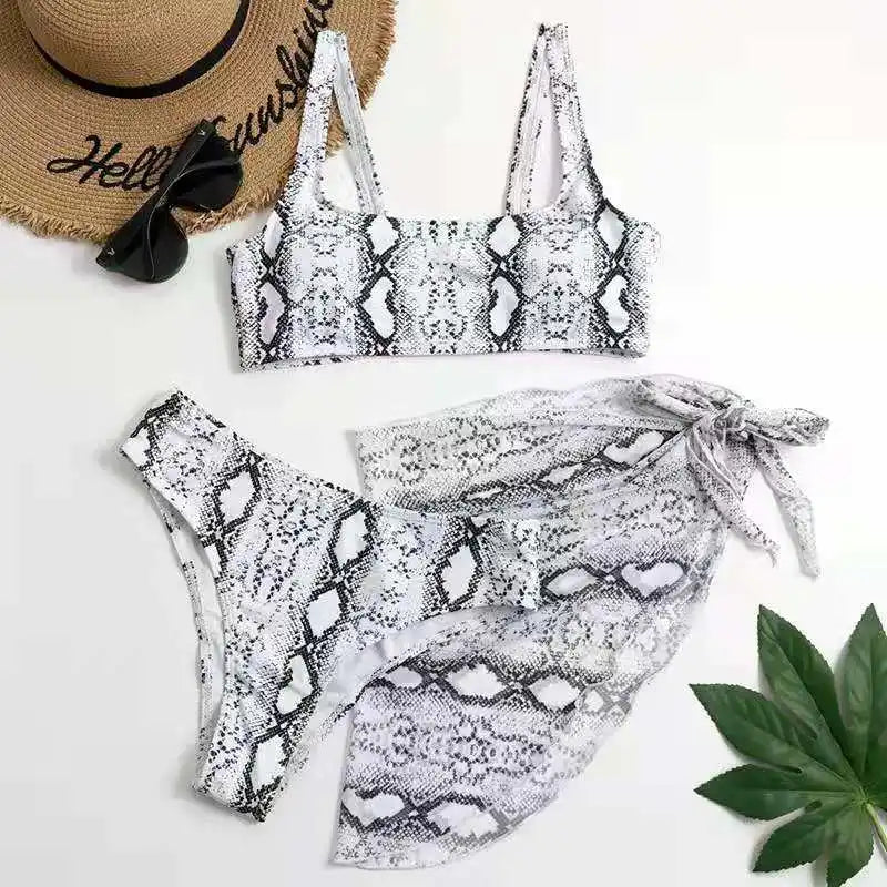 Bikini 3 Piece Women Swimwear