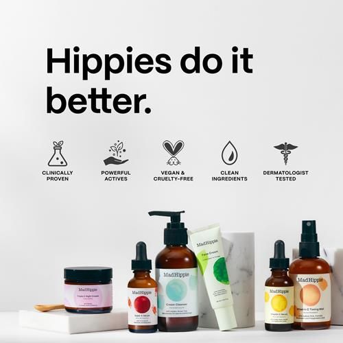 Mad Hippie Jelly Cleanser - Jelly To Milky Hydrating Face Wash For Women/Men With Rose, Chamomile, And Hyaluronic Acid, 4 Fl Oz - - Skin Care