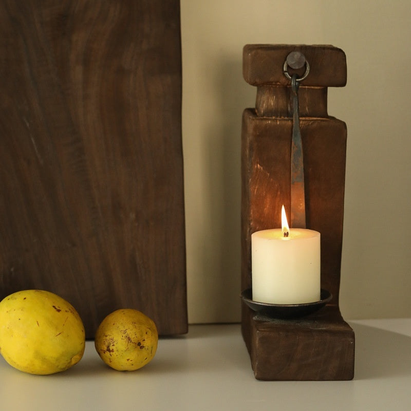 Handmade Candlestick Vintage Furnishings Ornaments - - Candlestick
