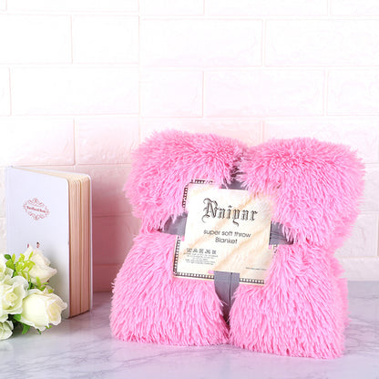 2 Ply Shaggy Fleece Super Soft PV Plush Blankets