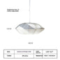 Simple And Modern Japanese Retro Pendant Light - A40off White With White Edge - Lights