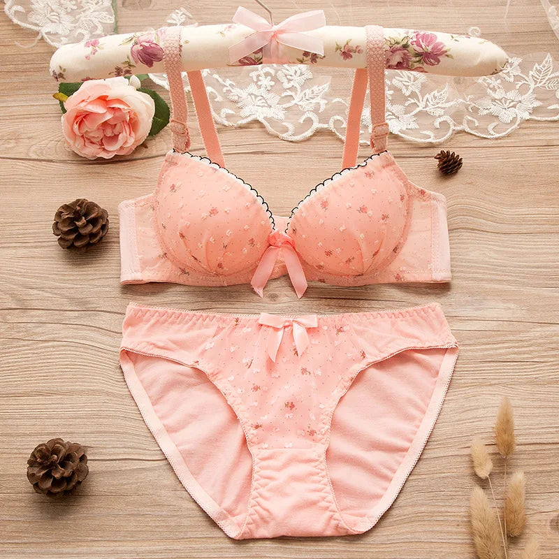 Lingerie Set Push Up Bra and Panty Set for Women