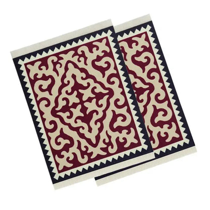 Woven Rug Design Carpet Mouse Pad Regular Size