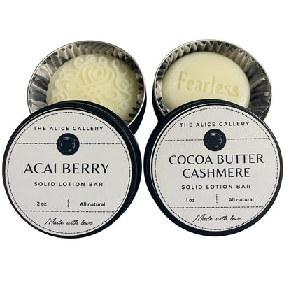 Alice Gallery Cocoa & Shea Butter Bars 2PK - Cocoa Butter Cashmere Acai Berry - lotion