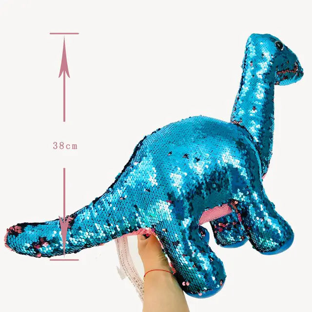 Sequin Dinosaur Color Changing Pillows Toy Kia Day Design