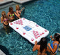 Inflatable Beer Pong Pool Table with Cooler - White 6ft x 3ft - pool game