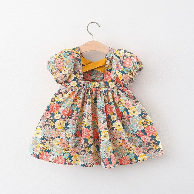 Summer Floral Princess Dress - colorful 90 - dress