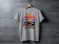 Raised On Vinyl Vintage Retro Style Design Graphic T-Shirt- Cloud 16 Clothing Co.- {{Product type}}