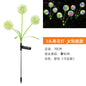 LED Solar Dandelion Light - Often bright, 3 onion lights-color light Solar Scallion Floor Light - solar lights